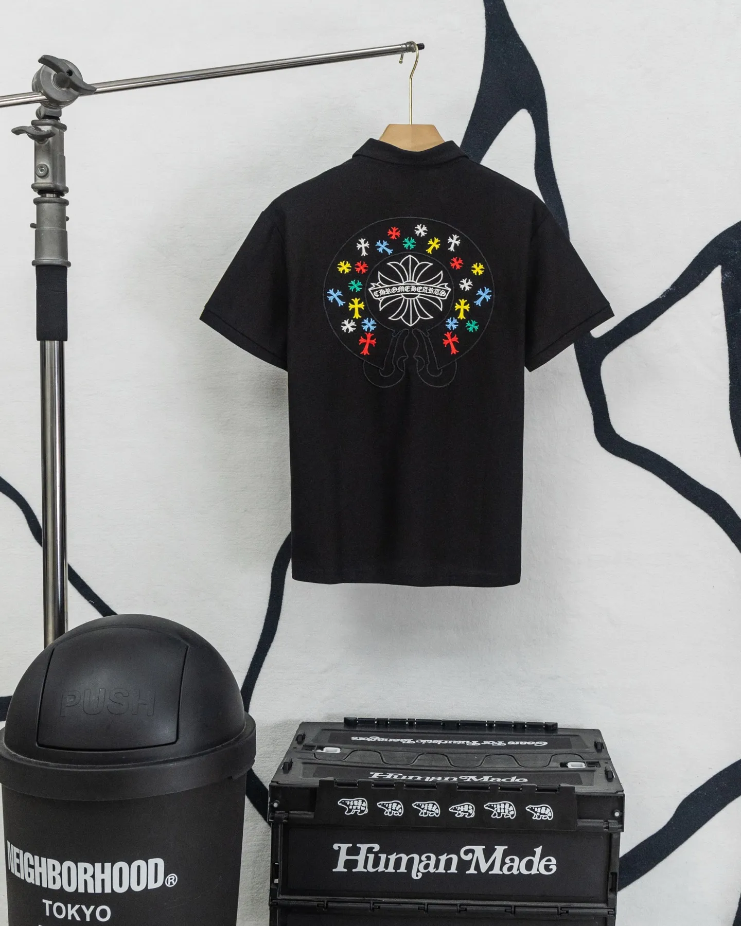 ：F 80 （ ） CH➡️ ✝️logo polo T Same Style ， ， 。 😎 Size：M-XXL